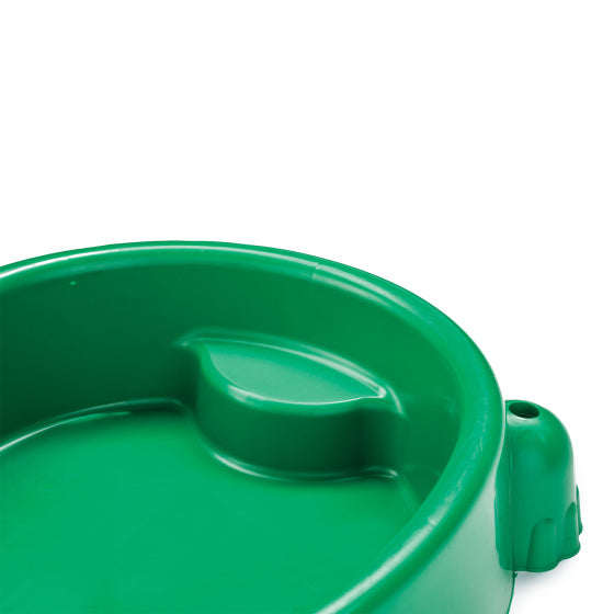 sandbox with lid turtle 115 x 83 cm green