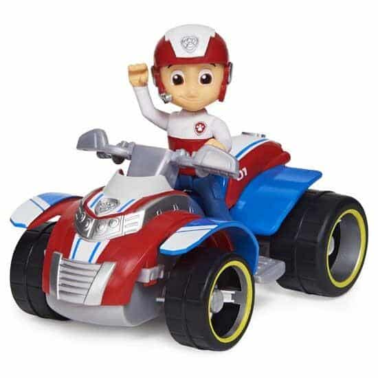Paw patrol vehicle with figure