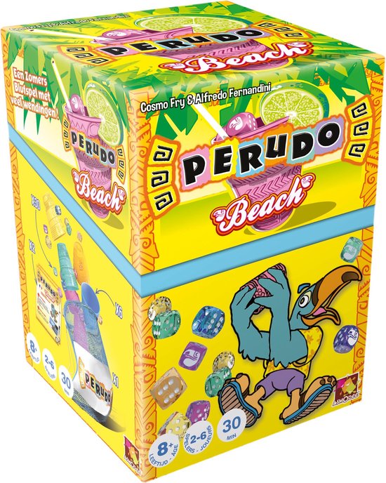 ASMODEE PERUDO BEACH DICE Game