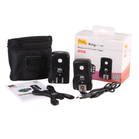 Pixel E-TTL Radio Trigger Set King pour Canon