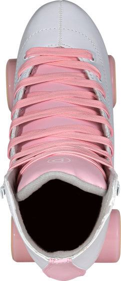 Playlife ajusté à rouleaux réglables Taille rose blanc junior 31 34