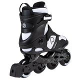 Playlife Cloud Fitness inline skates 82A zwart wit maat 43