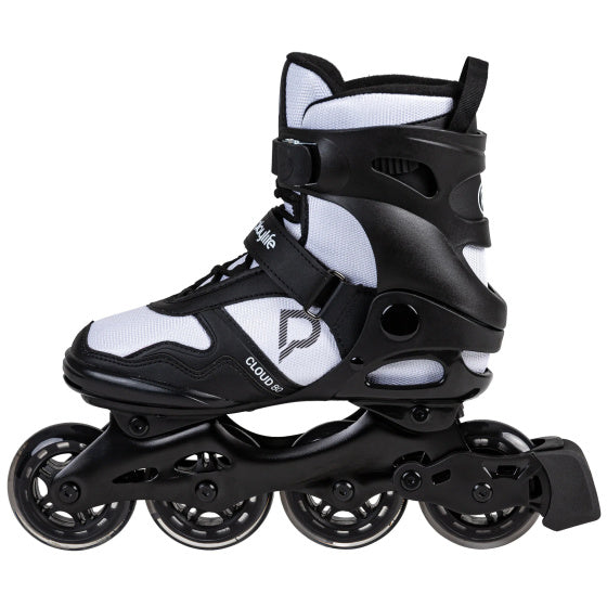 Playlife Cloud Fitness Inline Skates 82a Black White Size 40