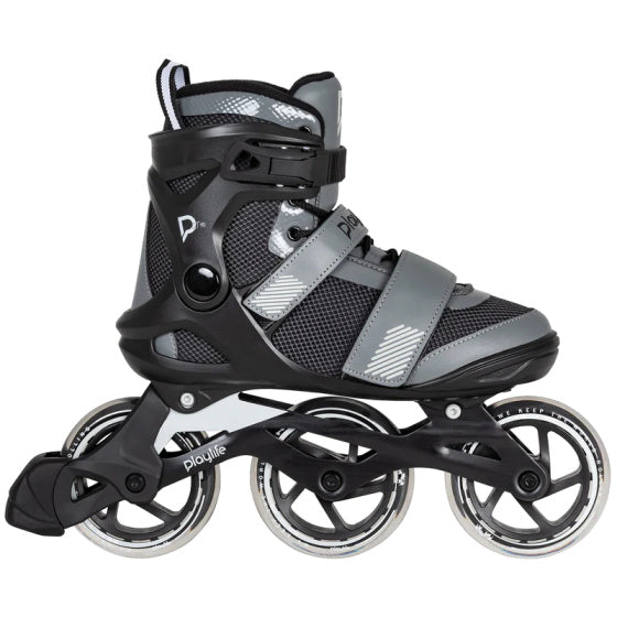 Playlife GT 110 Fitness Inlineskates Zwart grijs maat 44