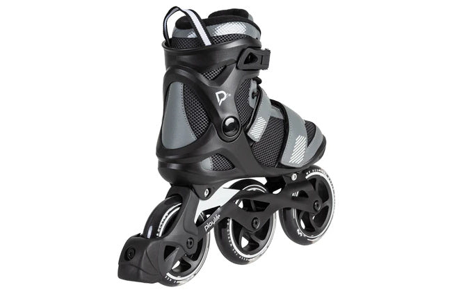 Playlife gt 110 fitness inlineskates zwart grijs maat 43