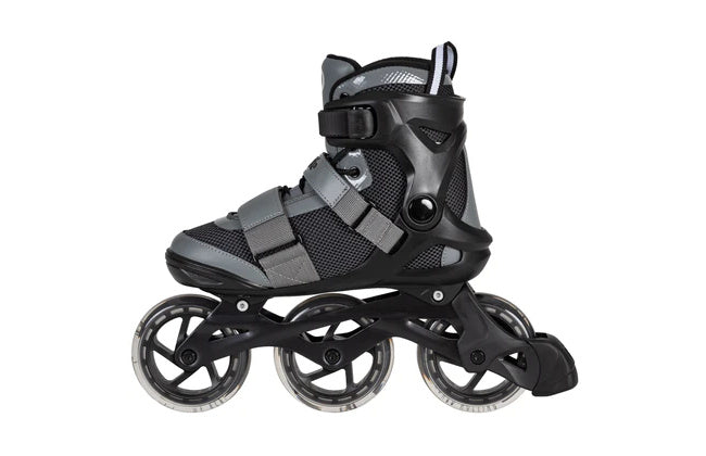 Playlife GT 110 Fitness Inlineskates Zwart grijs maat 44