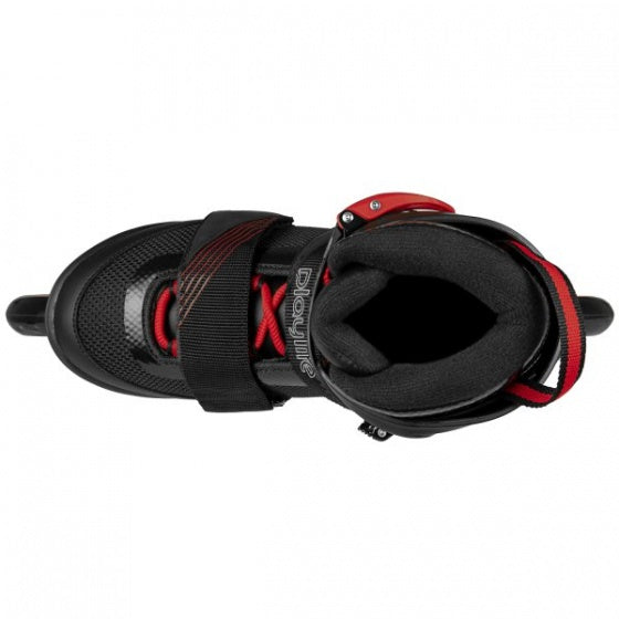 PlayLife GT Black 110 Inlinekates Men Black Red Velikost 37
