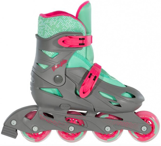 Playlife inline Skates Rubletor Hardboot 82a Grey Gréisst 31-34