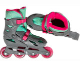 Playlife inline Skates Rubletor Hardboot 82a Grey Gréisst 31-34