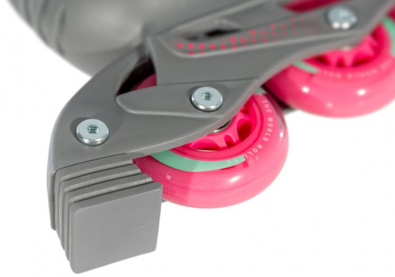 PlayLife Inline brusle Riddler hardboot 82a šedá velikost 35-38