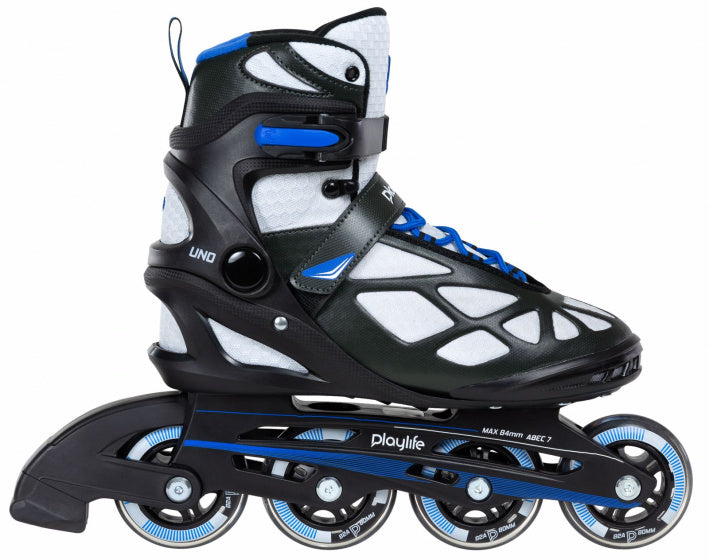 Playlife Inline Skates Black 80 Softboot 82A Black Size 43
