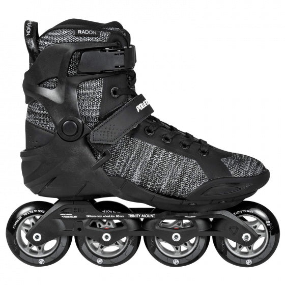 Powerslide Inlinkates Phuzion Radon 80 Trinity Men Black Velikost 37
