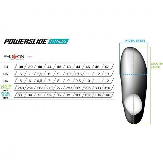 Powerslide Inlinkates Phuzion Radon 80 Trinity Men Black Velikost 37