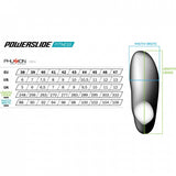 Powerslide Inlinkates Phuzion Radon 80 Trinity Men Black Velikost 37