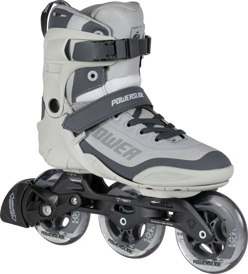 Powerslide Phuzion Krypton 100 Inlineskates Softboat Gray Taille 47