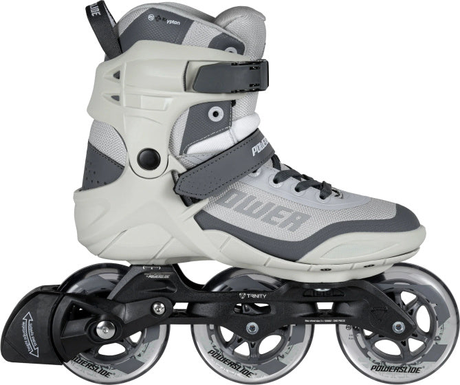 Powerslide Phuzion Krypton 100 Inlineskates Softboat Gray Taille 47