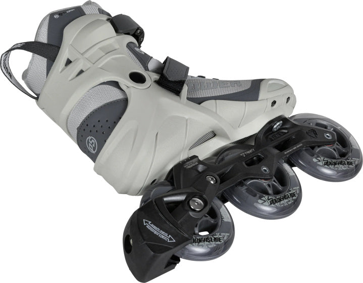 Powerslide Phuzion Krypton 100 Inlineskates Softboat Gray Taille 47