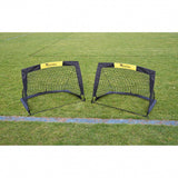 Precision Training Mini Fodboldmål 91,4 cm Polyester Sort 2 stykker