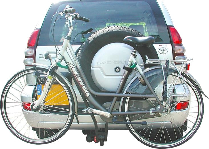 Bicycle carrier Towbar Klick Fast II 2 bicycles Black