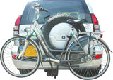 Bicycle carrier Towbar Klick Fast II 2 bicycles Black