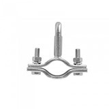 ProPlus auxiliary coupling with spring steel silver