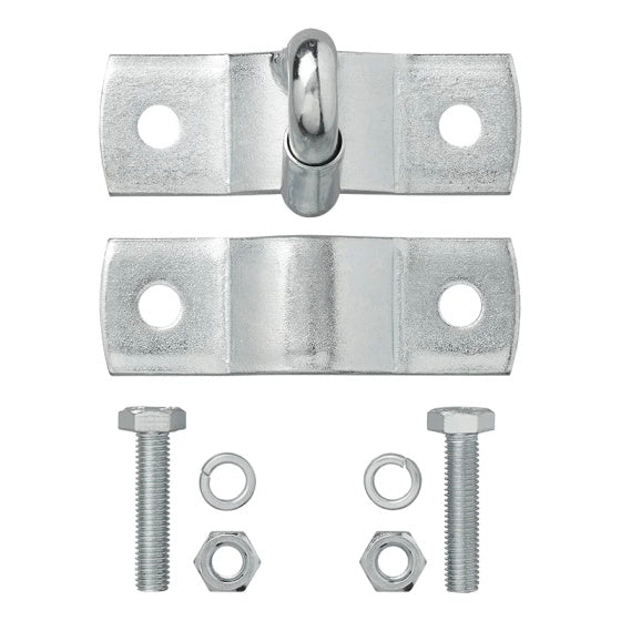 ProPlus auxiliary coupling with spring steel silver