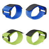 Proplus Kabelbéien Velcro 8 Stéck blo gréng