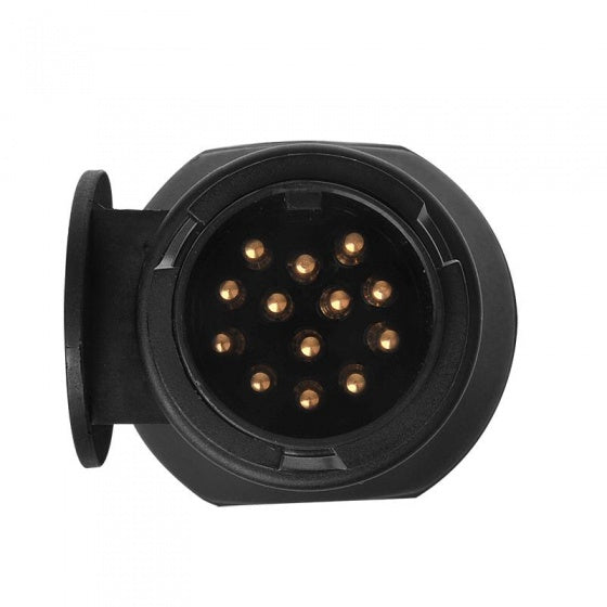 Proplus LED-belysningsadapter 12 Volt 13-13-polig 16 cm svart