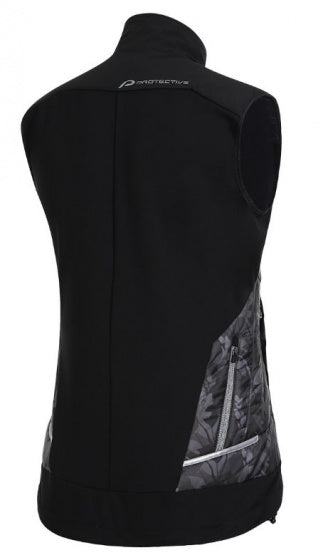 Protective Body Warmer P-Painted Bird Ladies Polyester Gray MT 44