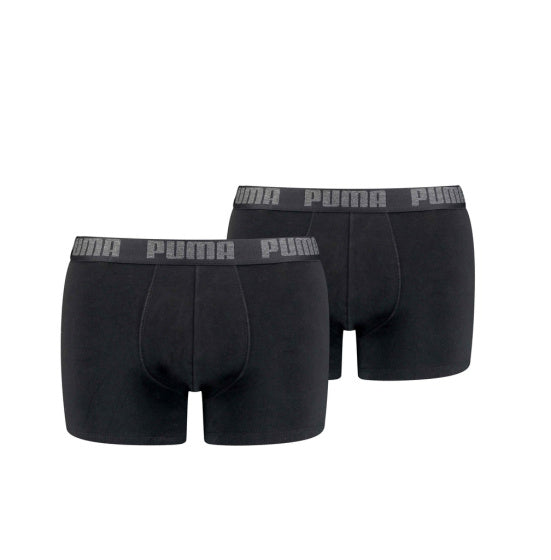 Puma Basic Boxer Short Men (Pack of 2) Black Size XL