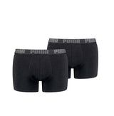 Puma Basic Boxer Short Men (Pack of 2) Black Size XL