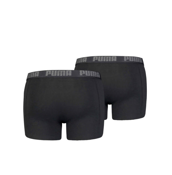 Puma Basic Boxer Short Men (Pack of 2) Black Size XL