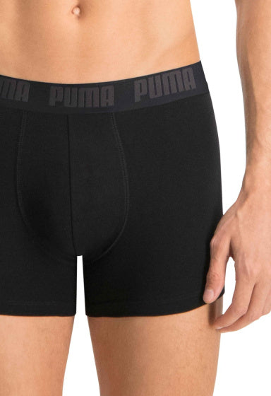 Puma Basic Boxershort Heren (Pack of 2) Zwart maat M