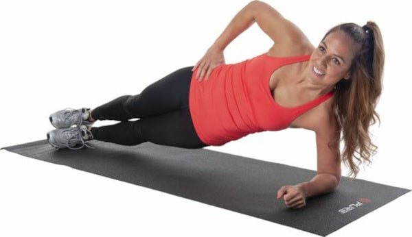 Pur2improp Yogamat 172 x 61 cm schwaarz
