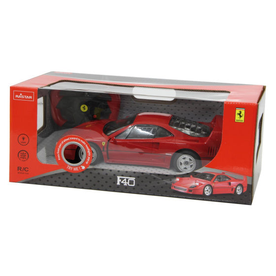 RASTAR RC Ferrari F40 Ragazzi 27 MHz 1:14 Red
