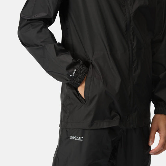Giacca di regatta III Giacca esterna impermeabile Black Size XL