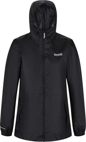 Regatta Pack-it III Rain jacket ladies black size M