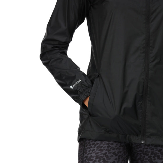 Regatta Pack-it III Rain jacket ladies black size M