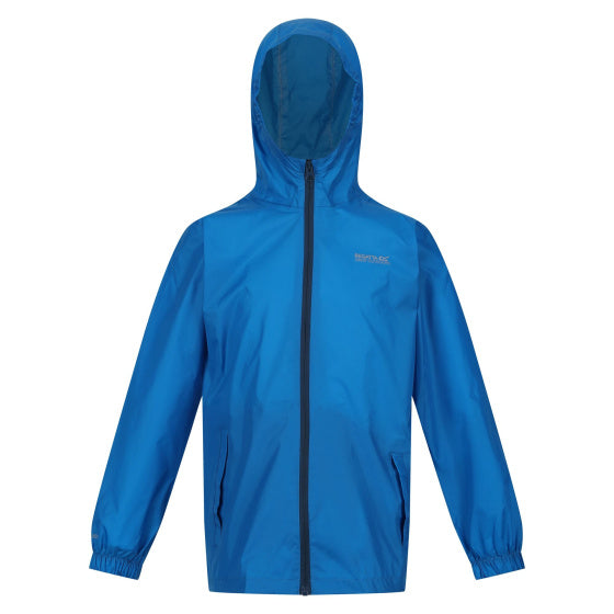 Regatta Pack It III regenjas jongens blauw maat 9-10 jaar