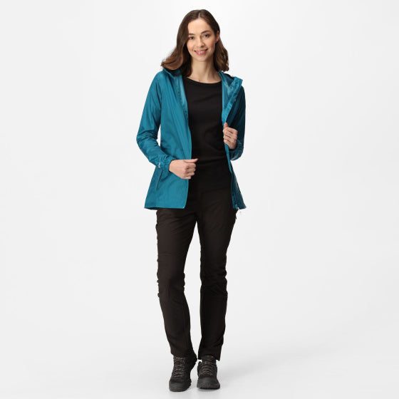 Regatta Pack It III Shell Jacket Ladies Blue Size L