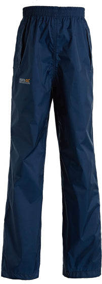 Regatta Regenbroek Pack It junior donkerblauw maat 13 jaar
