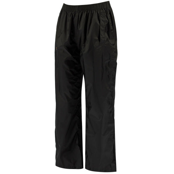Regatta Rainbroek Pack It Junior Black Size 9-10 anni