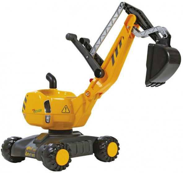 Koparka Rollydigger Junior 102 x 43 cm żółty