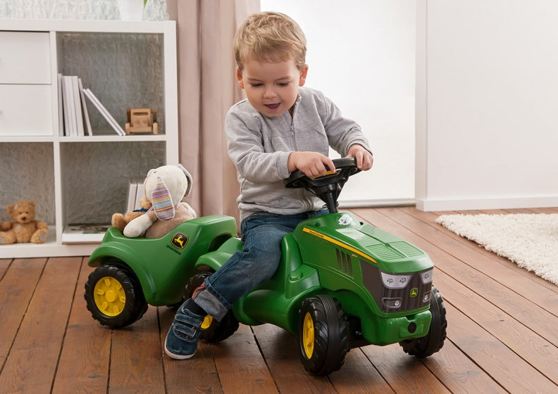 Rolly Toys Tractor para caminar Rollyminitrac John Deere Junior Green