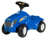 Rolly Toys Walking Tractor Rollyminitrac NH T6010 Junior Blue