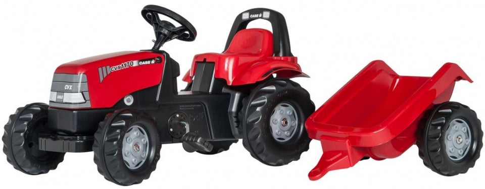 Rolly Toys Stair Ciągnik z przyczepą Rollykid Case 1170 CVX