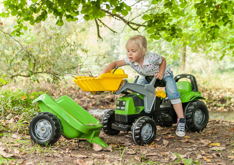 Rolly Toys Stair Tractor z przyczepą Rollykid Deutz-fahr 5115 g TB