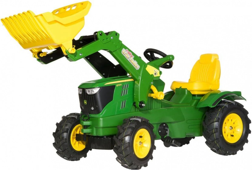 Rolly Toys Stair Traktor Rollyfarmtrac John Deere 6210R LB Green