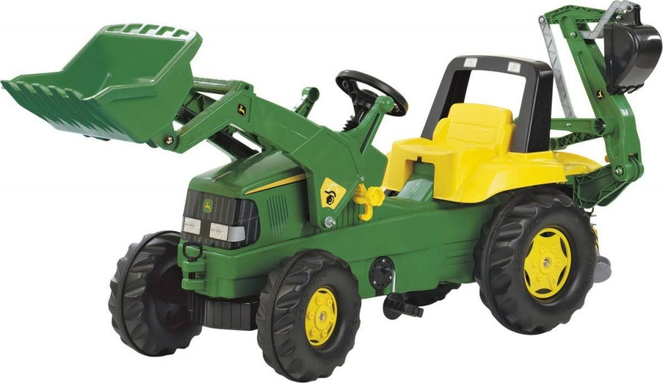 Rolly Toys Stair Tractor Rollyjunior John Deere Groen Geel