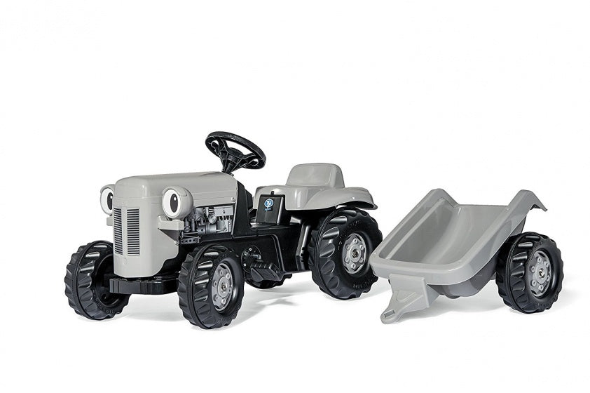 Rolly toys traptractor rollykid litlle grey fergie junior grijs